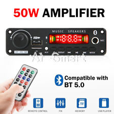 DC6-18V 50W Amplificatore Bluetooth 5.0 Lettore MP3 Scheda Decoder FM Radio TF Kit Auto