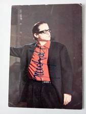GINO PAOLI AUTOGRAFO ORIGINALE