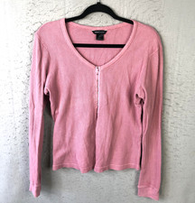 Y2K Top Donna M Rosa Waffle