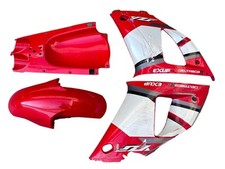 SET CARENE INCIDENTATE FIANCHETTI PARAFANGO SOTTOSELLA YAMAHA YZF-R6 (1999-2002)