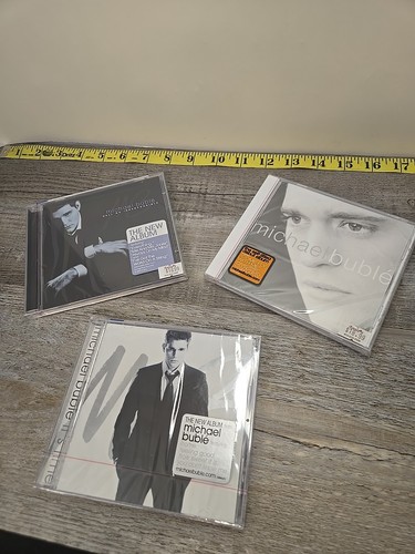 Lot new michael buble cds - new,