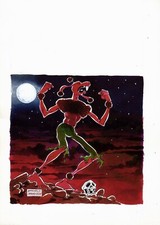 GIANCARLO CARACUZZO - Tavola originale Zio Tibia n.3 Copertina