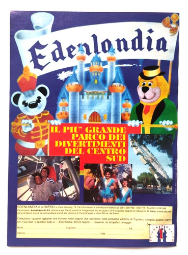 Pubblicita edenlandia parco - edenlandia,