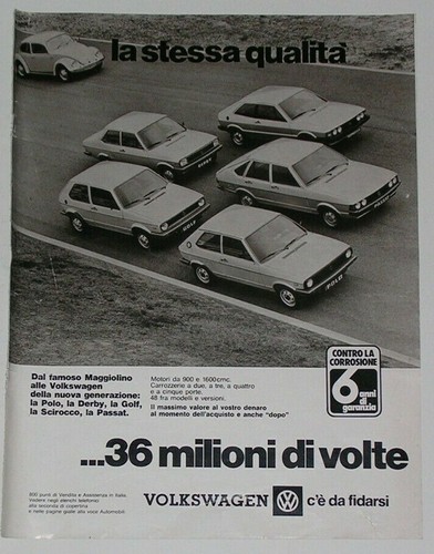 Advert pubblicità 1980 - pubblicità,