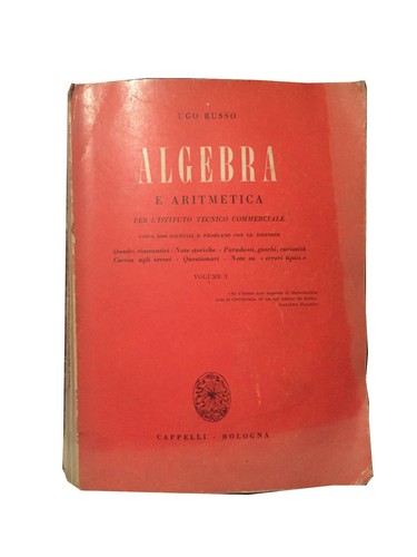 Algebra aritmetica per - algebra,