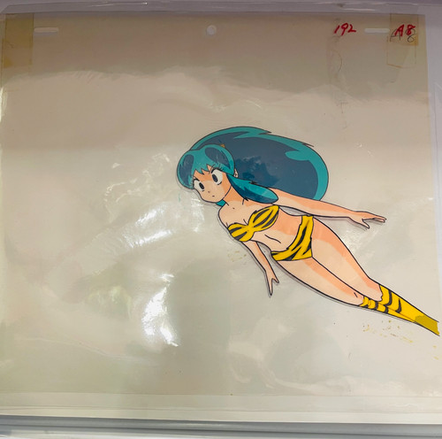 Anime cel urusei yatsura - urusei,