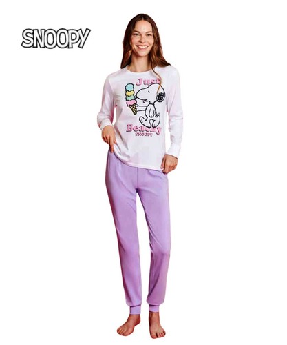 Pigiama donna manica lunga - a,