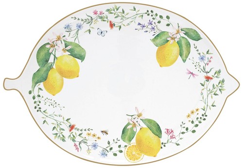 Piatto servire fleurs - piatto, et