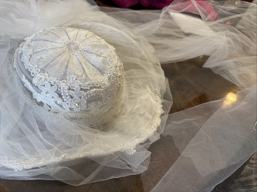Cappello copricapo sposa - copricapo, da