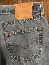 Jeans vintage Levis uomo 501