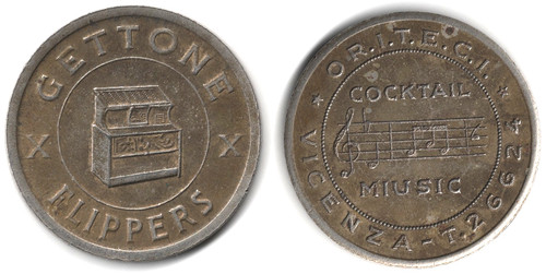 Flippers game token - "flippers",