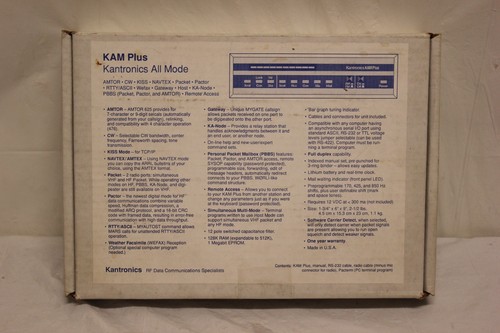 Kantronics kam all mode data - kam, e