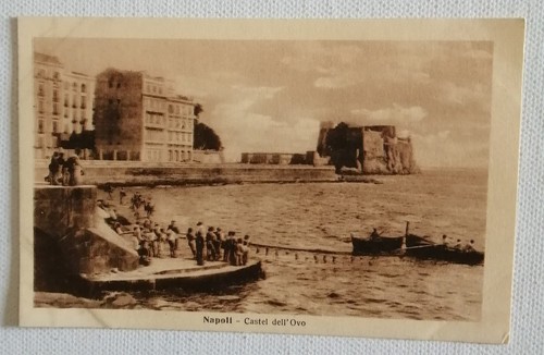 Napoli cartolina castel - napoli,