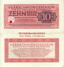 WEHRMACHT 10 Reichsmark 1944