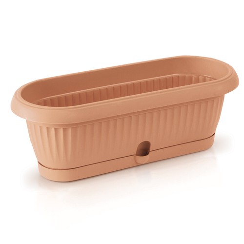 Vaso ovale terra dck classico - terra,