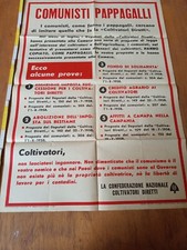 manifesto politico poster