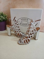 Scarpe Tacco Steve Madden 36 Argento