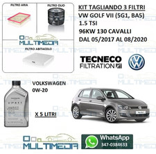 TAGLIANDO 3 FILTRI OLIO