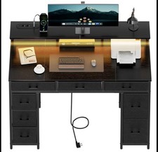 Desk 8 Drawers Modern Office