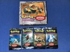 Scatola Box Display Pokemon Ex Leggende Nascoste  (Solo Scatola 4 Bustine Vuoto)