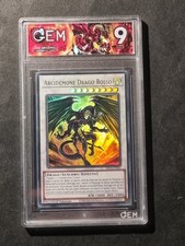 YUGIOH! - ARCIDEMONE DRAGO ROSSO - SDCK IT045 - ULTRA RARA - GRADED CARD 9