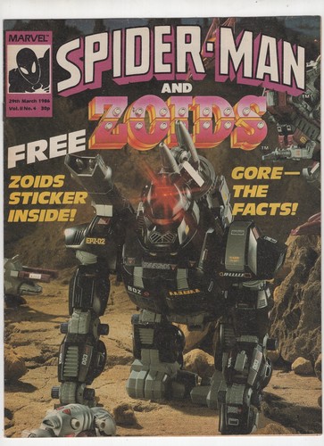 Spider man and zoids - and, (1986)