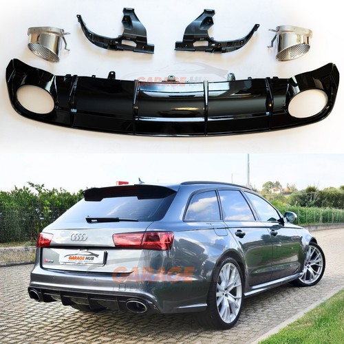 Diffusore scarichi rs6 look - scarichi, rs6-look