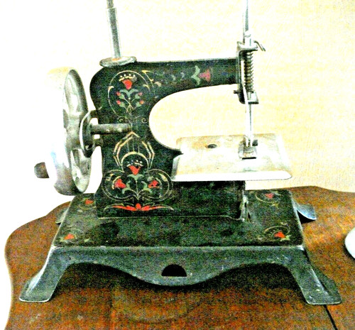 Antica mini macchina cucire - mini, da