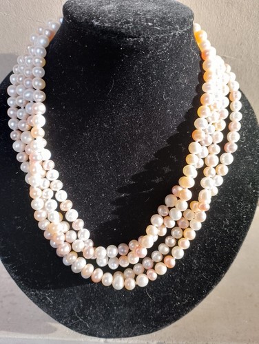 Collana perle naturali - perle,