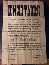 Manifesto celebrazione fine
