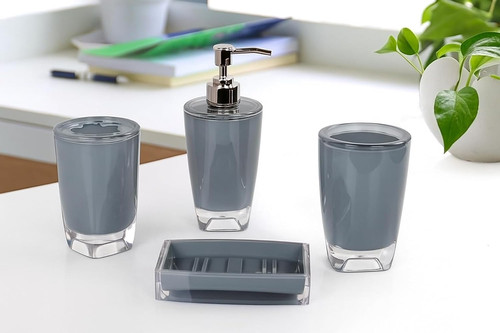 Set accessori bagno pezzi - bagno, 4