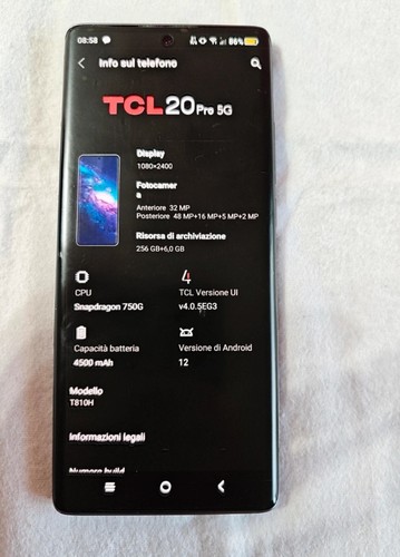 Tcl pro 256go - tcl, 5g