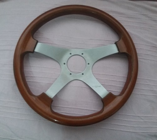 Rarissimo volante sterzo legno - volante,