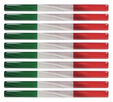 Bandiere Italia adesivi 3D