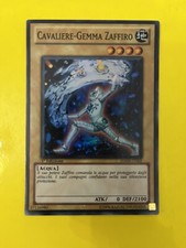 YU GI OH CARTA CAVALIERE GEMMA ZAFFIRO SUPER RARA 1EDZ HA05-IT002 MINT