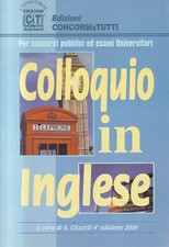 MO1 - COLLOQUIO IN INGLESE - Concorsi Pubblici Esami Universitari - 2000