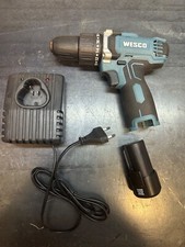WESCO Avvitatore Trapano 12V, Avvitatore a Batteria Li-ion 1.5Ah.