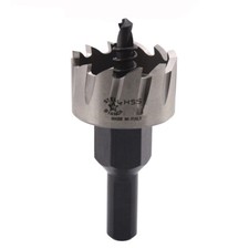 FRESE A TAZZA HSS ACCIAIO METALLO DIAM. 33-34-35-36-37-38 mm STELLA BIANCA  