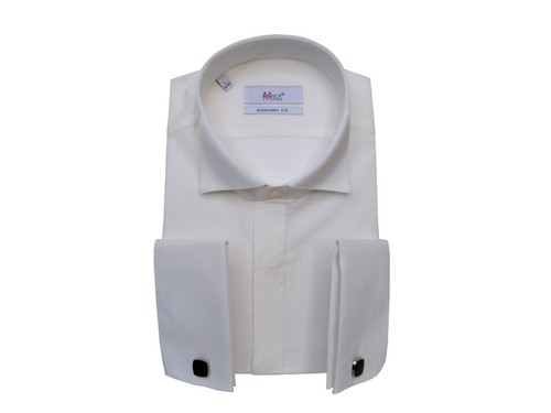 Camicia smoking con gemelli