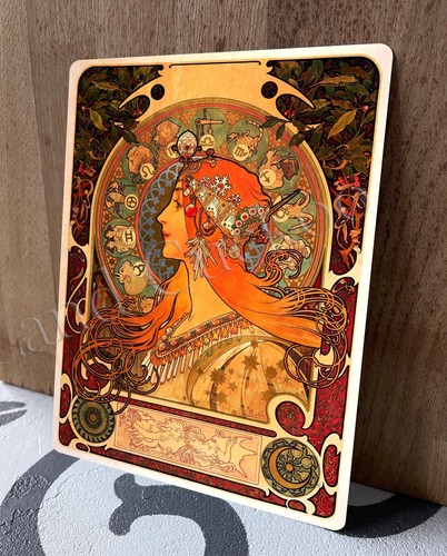 Zodiaco alphonse mucha - alphonse,