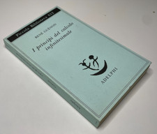 René Guénon, I principi del calcolo infinitesimale, Adelphi 2011