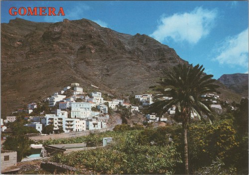 Cartolina gomera canarie - gomera,