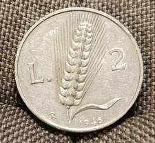 2 LIRE SPIGA 1946 RARA MONETA