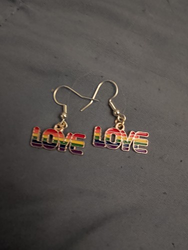 Arcobaleno orecchini amore - orecchini,