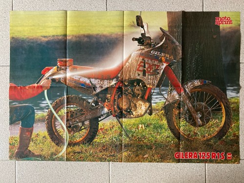 Poster gilera 125 r1s - gilera, nebraska