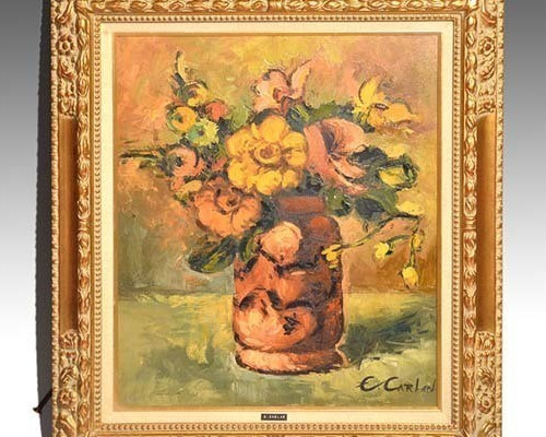 Georges carlan fiori dipinto - georges,