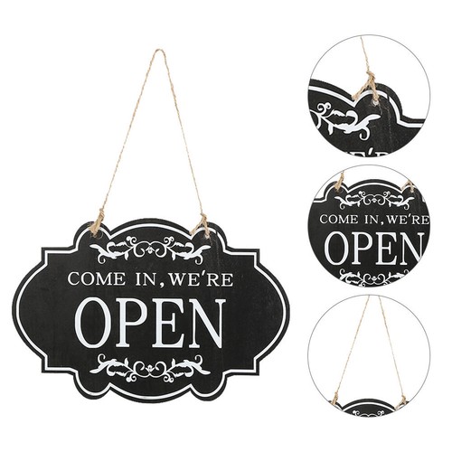 Insegna porta aperta chiusa - insegna,