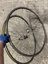 Dura Ace Road set ruote vintage clincher cerchi Wolber 700c