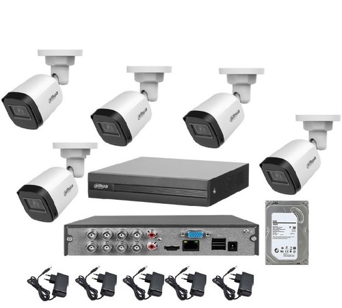 Kit videosorveglianza dahua