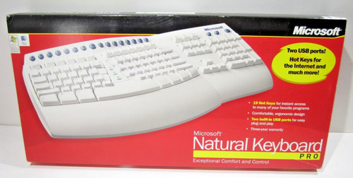 Microsoft natural keyboard - natural, pro